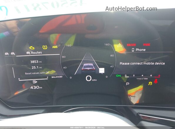 WAU1BCFUXSN078413 2025 AUDI ALL White 