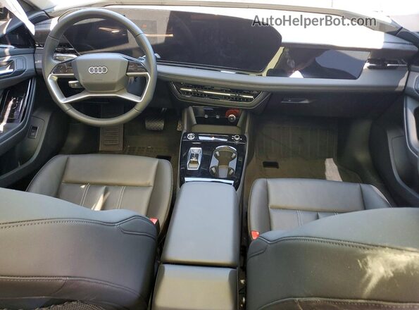 WAU1CAGH7SA019068 2025 AUDI A6 Black Dashboard view