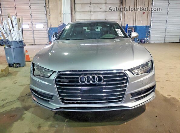 WAU22AFC0HN023221 2017 AUDI A7 Silver Front view