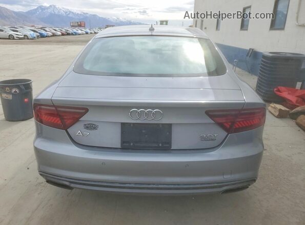 WAU22AFC2HN051571 2017 AUDI A7 Silver Vista trasera