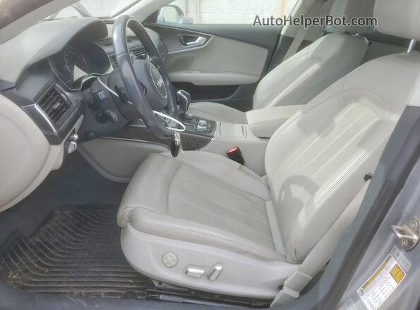 WAU22AFC2HN051571 2017 AUDI A7 Silver Vista interior delantera