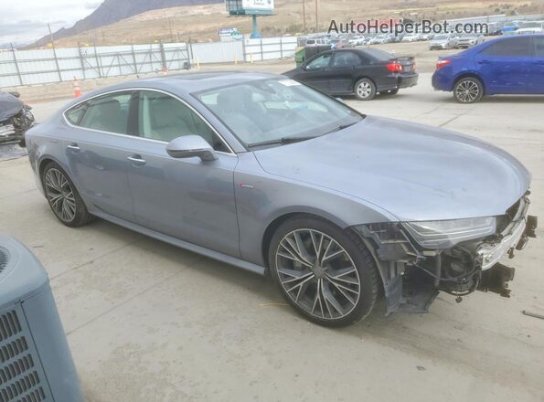 WAU22AFC2HN051571 2017 AUDI A7 Silver Delantero derecho