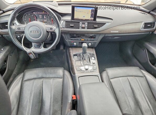 WAU22AFC7HN123865 2017 AUDI A7 White Widok deski rozdzielczej
