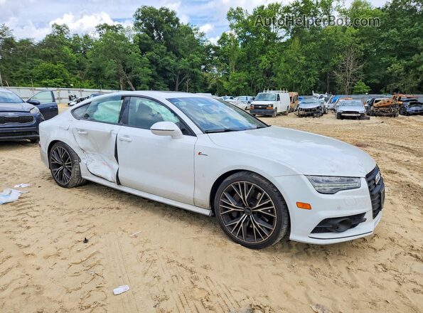 WAU22AFC7HN123865 2017 AUDI A7 White Przód prawy
