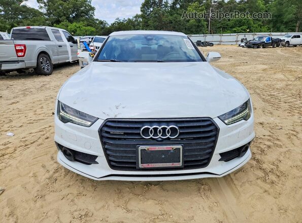 WAU22AFC7HN123865 2017 AUDI A7 White Widok z przodu