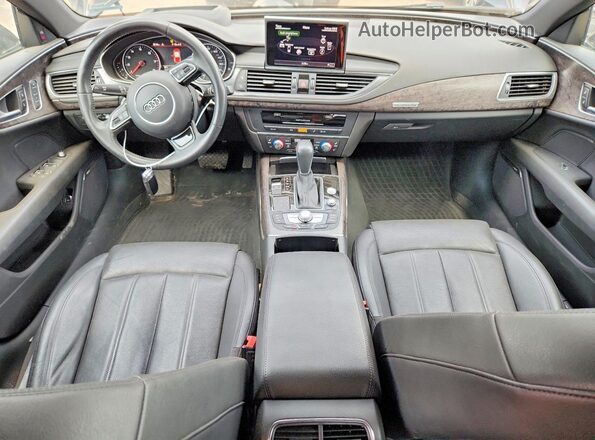 WAU23AFC3JN004262 2018 AUDI A7 Черный Вид панели приборов