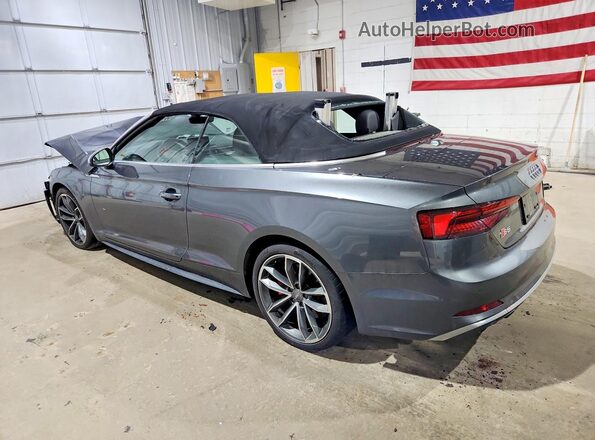 WAU24GF5XJN005281 2018 AUDI S5 Gray Հետևի ձախ