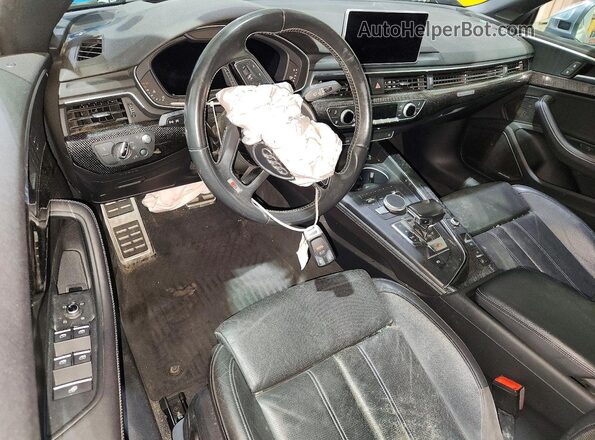 WAU24GF5XJN005281 2018 AUDI S5 Gray Առջևի վահանակի տեսք