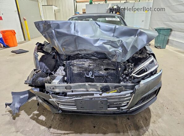 WAU24GF5XJN005281 2018 AUDI S5 Gray Դիմացի տեսք