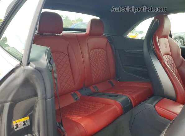 WAU24GF5XJN012098 2018 AUDI S5 Gray Вид задніх сидінь