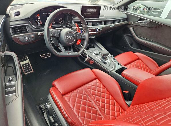 WAU24GF5XJN012098 2018 AUDI S5 Gray Вид панелі приладів
