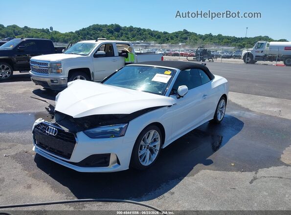 WAU2AGF55NN004392 2022 AUDI OTHER White Vista tres cuartos delantera izquierda