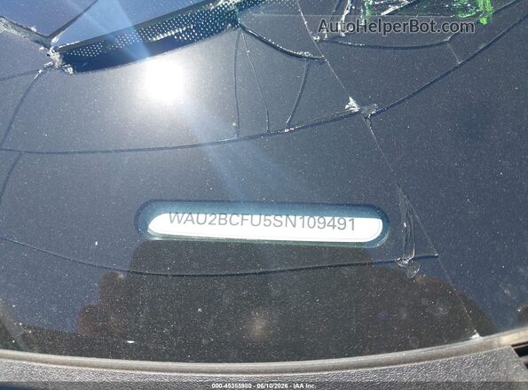 WAU2BCFU5SN109491 2025 AUDI ALL Gray Widok komory silnika