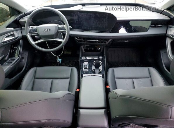 WAU2DAGH2SA016483 2025 AUDI A6 Black Առջևի վահանակի տեսք