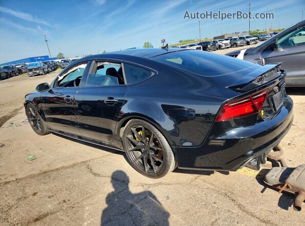 WAU2FAFC1HN057527 2017 AUDI S7 Black Задня ліва чверть