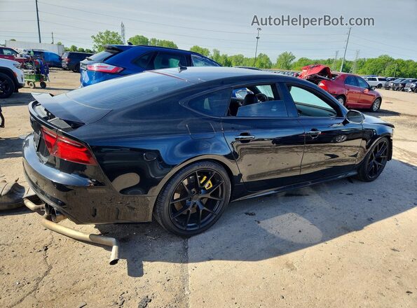 WAU2FAFC1HN057527 2017 AUDI S7 Black Задня права чверть