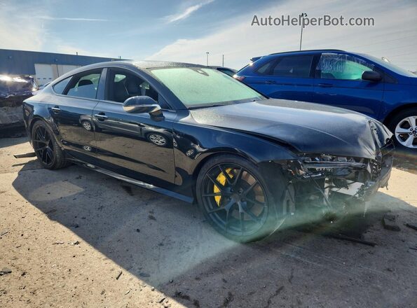 WAU2FAFC1HN057527 2017 AUDI S7 Black Передня права чверть