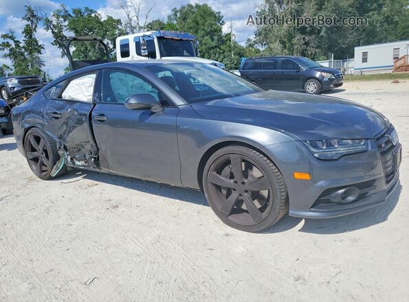 WAU2FAFC9JN092421 2018 AUDI S7 Gray Front right