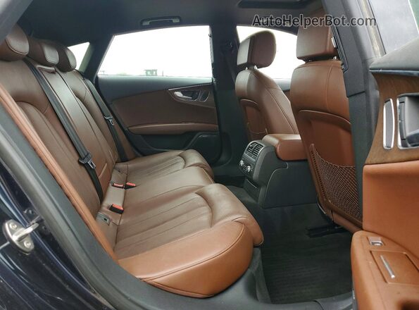 WAU2GAFC0GN000621 2016 AUDI A7 Черный Вид задних сидений