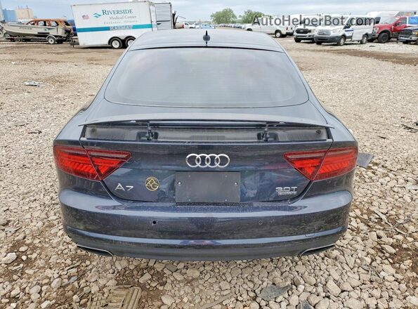 WAU2GAFC0GN000621 2016 AUDI A7 Черный Вид сзади