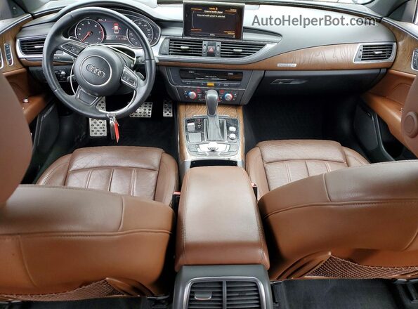 WAU2GAFC0GN000621 2016 AUDI A7 Черный Вид панели приборов
