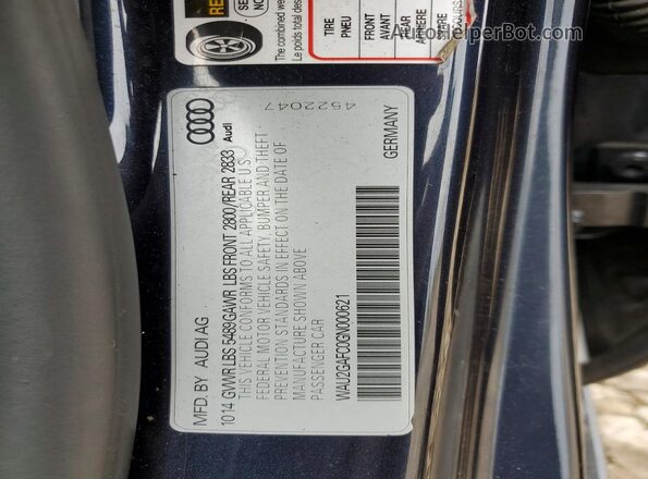 WAU2GAFC0GN000621 2016 AUDI A7 Черный Вид подкапотного пространства