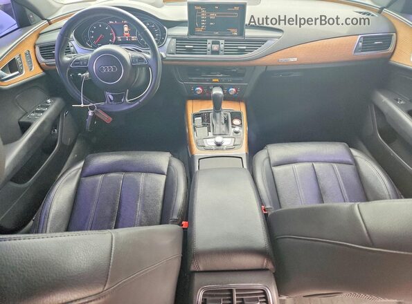 WAU2GAFC0GN014843 2016 AUDI A7 Белый Вид панели приборов