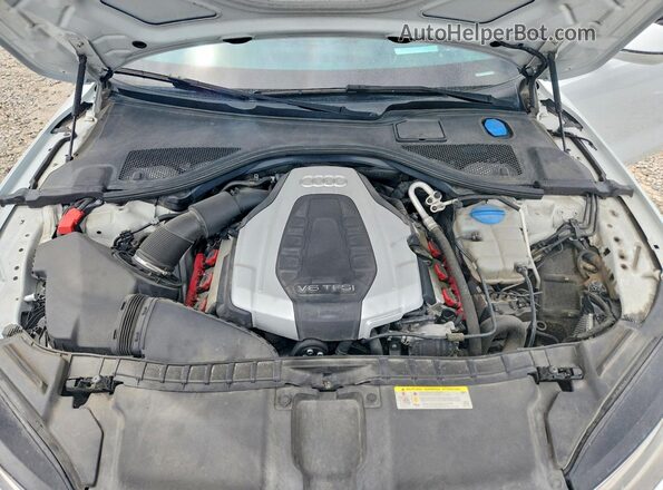 WAU2GAFC0GN014843 2016 AUDI A7 Белый Вид задней части салона