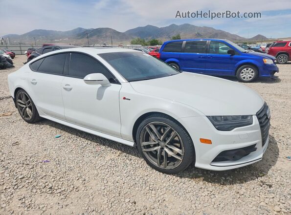 WAU2GAFC0GN014843 2016 AUDI A7 Белый Передняя правая четверть