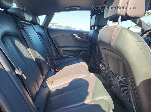 WAU2GAFC1GN060603 2016 AUDI A7 Black Vista de los asientos traseros