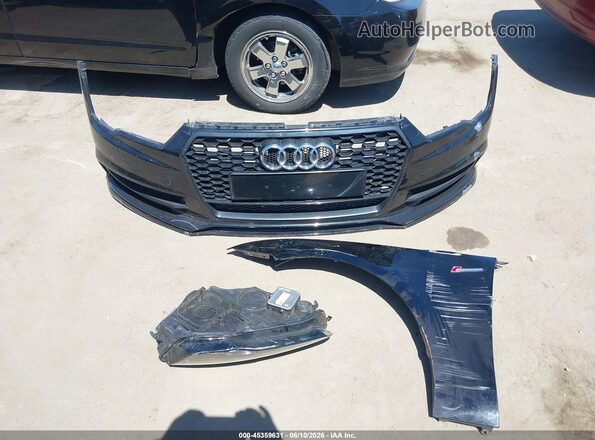 WAU2GAFC2GN016691 2016 AUDI A7 Black Instrument cluster view