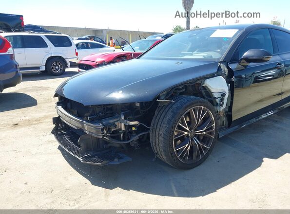 WAU2GAFC2GN016691 2016 AUDI A7 Black Front view