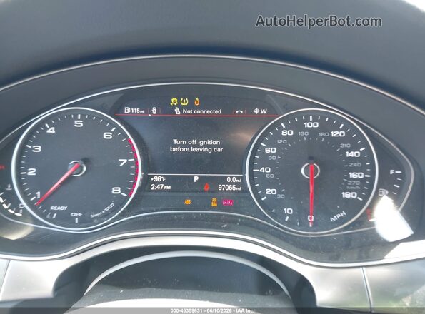 WAU2GAFC2GN016691 2016 AUDI A7 Black Rear seats view
