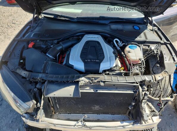 WAU2GAFC3GN117447 2016 AUDI A7 Black Widok wnętrza z tyłu
