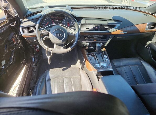 WAU2GAFC3GN117447 2016 AUDI A7 Black Widok deski rozdzielczej