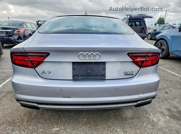 WAU2GAFC5GN014241 2016 AUDI A7 Silver უკანა ხედი