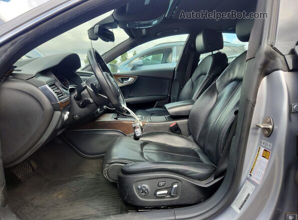WAU2GAFC5GN014241 2016 AUDI A7 Silver წინა სალონის ხედი