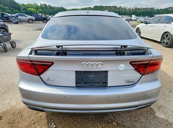 WAU2GAFC8GN001905 2016 AUDI A7 Silver უკანა ხედი