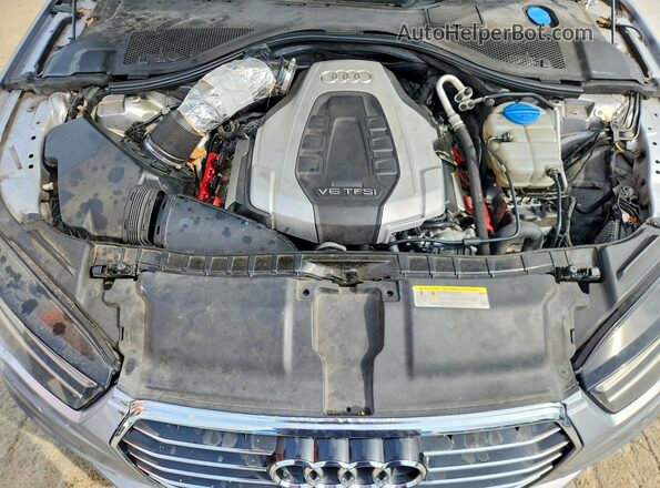 WAU2GAFC8GN001905 2016 AUDI A7 Silver უკანა სალონის ხედი