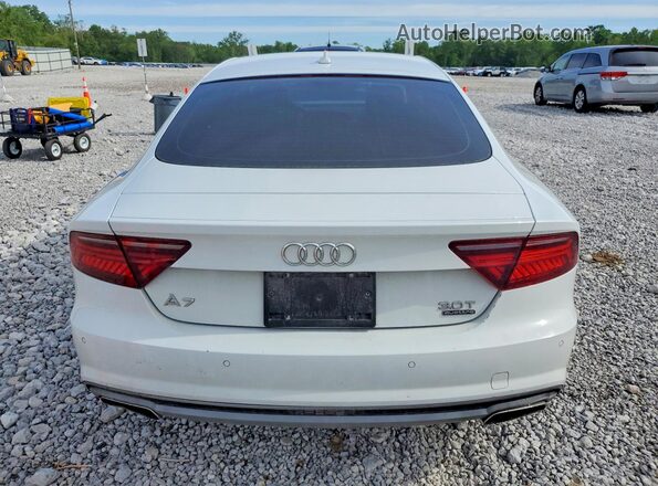 WAU2GAFC8GN066169 2016 AUDI A7 White უკანა ხედი