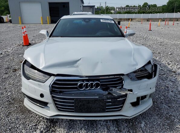 WAU2GAFC8GN066169 2016 AUDI A7 White წინა ხედი