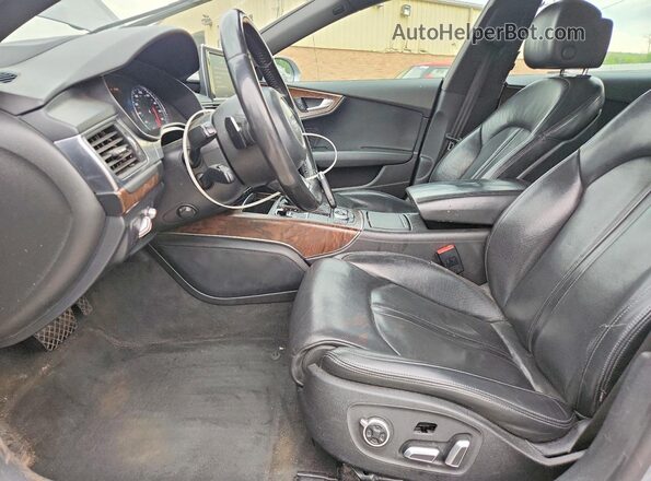 WAU2MAFC0GN015225 2016 AUDI A7 Silver Widok wnętrza z przodu