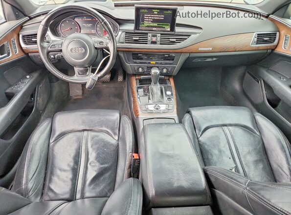 WAU2MAFC0GN015225 2016 AUDI A7 Silver Widok deski rozdzielczej