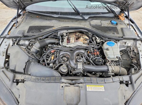 WAU2MAFC0GN015225 2016 AUDI A7 Silver Widok wnętrza z tyłu