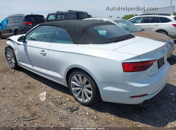 WAU2NGF53JN001831 2018 AUDI A5 White უკანა მარცხენა