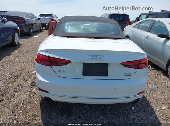 WAU2NGF53JN001831 2018 AUDI A5 White 