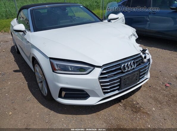 WAU2NGF53JN001831 2018 AUDI A5 White 