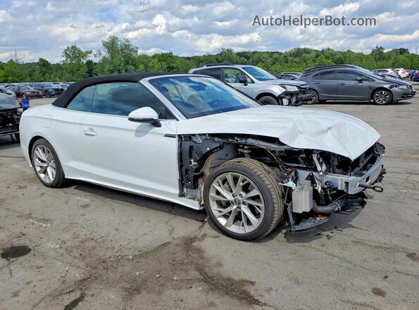 WAU2NGF53LN000357 2020 AUDI A5 White წინა მარჯვენა