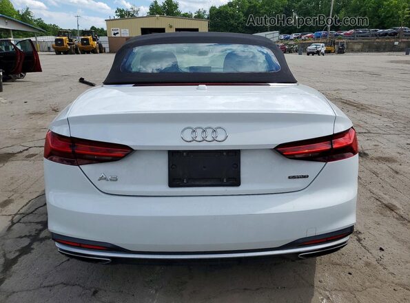 WAU2NGF53LN000357 2020 AUDI A5 White უკანა ხედი
