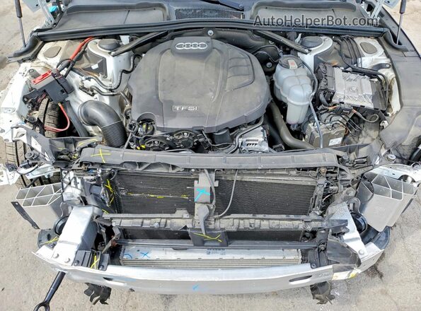 WAU2NGF53LN000357 2020 AUDI A5 White უკანა სალონის ხედი